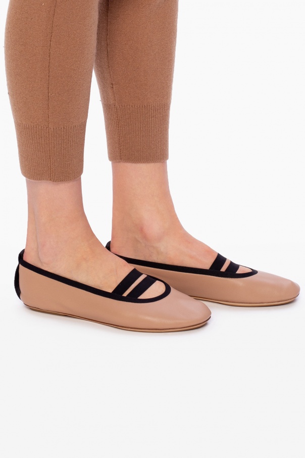 Tgkb5Shops Colombia burberry Ballerina leather flats Burberry